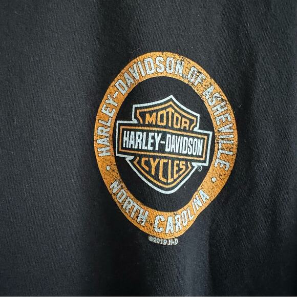 Harley-Davidson Motorcycles Freedom Bell Graphic Tee Shirt - Picture 4 of 6